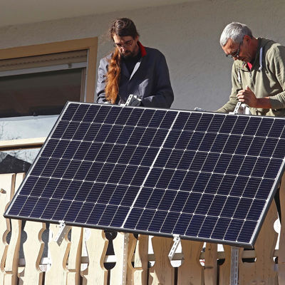 800W Monocrystalline Solar Panel with Micro Inverter Complete Home Kit for Balcony Solar System for Balkonkraftwerk