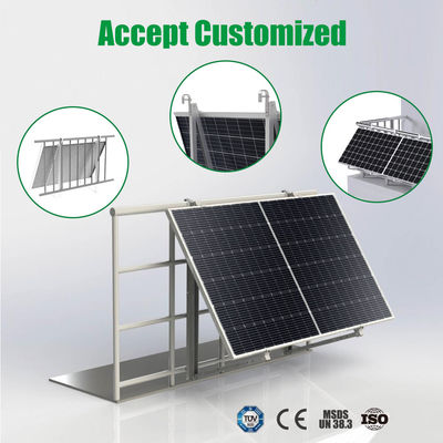 800W Monocrystalline Solar Panel with Micro Inverter Complete Home Kit for Balcony Solar System for Balkonkraftwerk