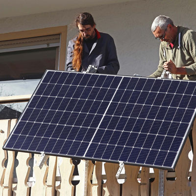 Avcon Kit Solar Panel 800W-1200W Balcony Solar Monocrystalline  with MPPT Controller 220V Micro Inverter Complete Home System