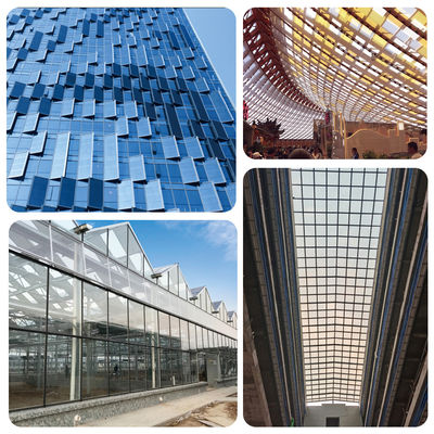 Avcon New Tech BIPV Solar Panel Glass Transparent Triple-Glazed CIGS Panel for Building Facade Topcon & HJT Type