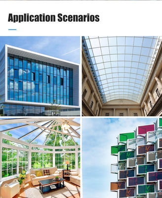 Avcon Custom Color Solar Glass High Transmittance CIGS Thin Film BIPV Solar Panels for TopCon/N-Type/PERC for Residential