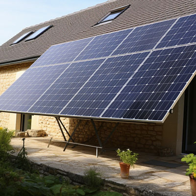 Home Solar System Off Grid 5kw With 10kwh Wall Mount Lithium Battery Inverter with Solar Panel