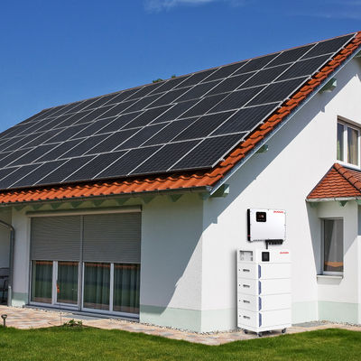 Home Solar System with 5kw off Grid and 10kwh Wall Mount Lithium Battery Grade a CAN Communication Port