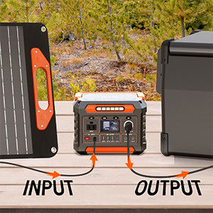 Avcon 300W Solar Power Station Portable Lifepo4 Energy Storage Battery with MPPT Controller Renewable Energy Backup