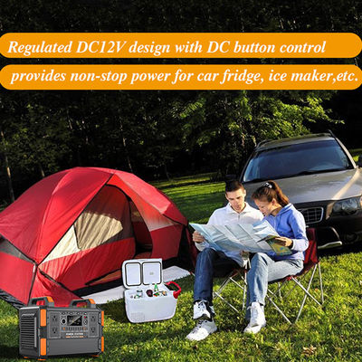 HP Power Smart Solar Generator 220V Portable Lifepo4 Power Station 3000W 1200W Rated Power MPPT Controller External Battery