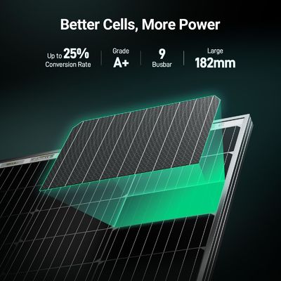 Avcon Agrovoltaic 550W Solar Panels N-Type for Topcon Power Glass with PERC HJT Technology for Balcony Solar Power System