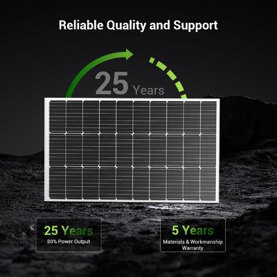 Avcon Agrovoltaic 550W Solar Panels N-Type for Topcon Power Glass with PERC HJT Technology for Balcony Solar Power System