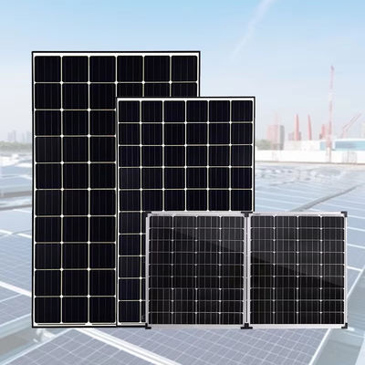 High Efficiency Monocrystalline Solar Panel Best Price 580W 620W OEM Power N-Type Roof Application with Glass Front Cover