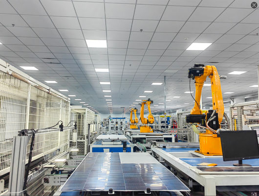 585W PV Modules Waterproof N-Type PERC Solar Energy Photovoltaic Panel Certificate OEM Power Roofs Featuring Glass PET Back