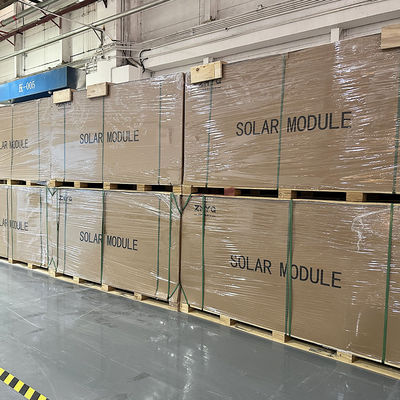 380W Sun Earth Solar Energy Photovoltaic Panel Waterproof Certificate N-Type PV Modules Solar Panel System Featuring Glass Front