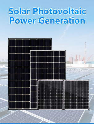 Industrial Commercial Solar System Solution CE TUV ISO Certification 1MWh 5MWh Energy Storage 420W Max. Power N-Type Roof