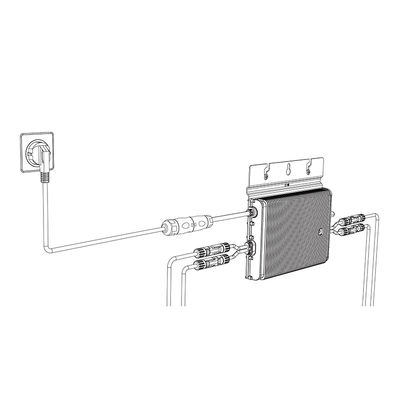 Hybrid Off-Grid Solar Inverters for Home Use 3kW 4kW 5kW Single Phase WiFi MPPT Balcony Microinverter 60Hz AC Energy System