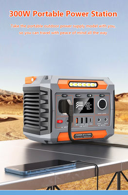 Avcon 300W Portable Solar Power Station Mobile Backup Emergency EU Plug for Car Camping Solar Panel Source