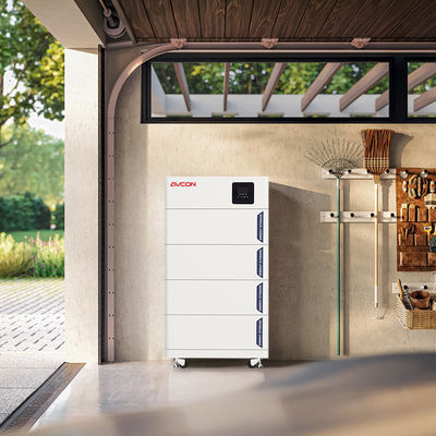 All-in-One 5Kw to 50Kw Home Energy Storage System Stackable 48V Solar Lithium-Ion Battery 200Ah Capacity CAN Communication Port