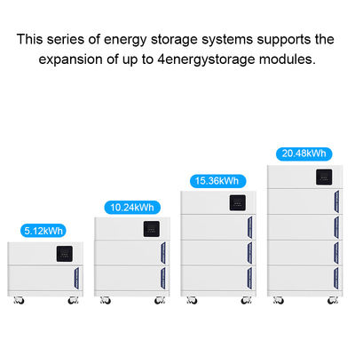 Off-Grid Home Storage Solar Energy Accumulator System 5kw/10kw/20kw/50kw Stackable Lithium Ion Batteries Pack Home Power